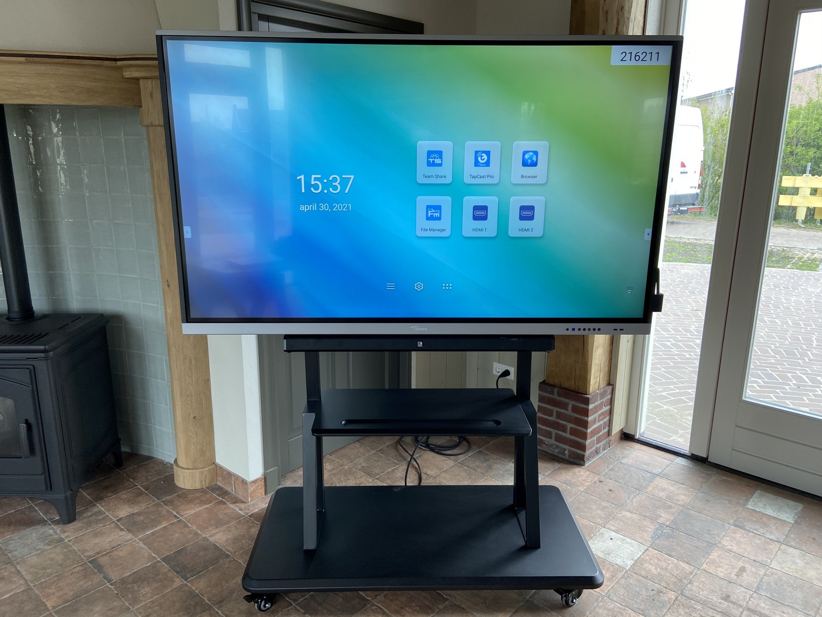 Interactief display voor de Graancirkel in Oploo
